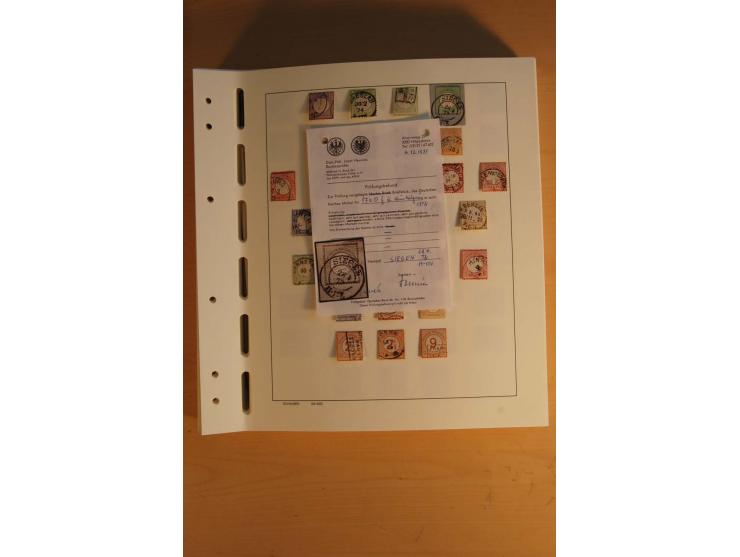 1872/1945, überwiegend gestempelte Sammlung mit vielen guten Werten, Sätzen und Blocks u.a. Block 2 gestempelt, (rep.), Fotoa
