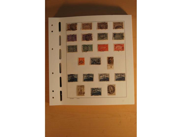 1872/1945, überwiegend gestempelte Sammlung mit vielen guten Werten, Sätzen und Blocks u.a. Block 2 gestempelt, (rep.), Fotoa