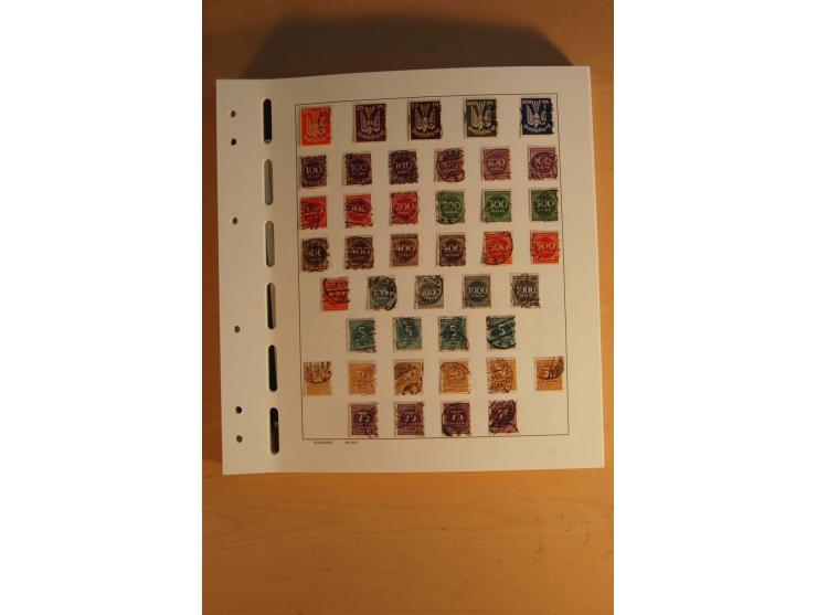 1872/1945, überwiegend gestempelte Sammlung mit vielen guten Werten, Sätzen und Blocks u.a. Block 2 gestempelt, (rep.), Fotoa