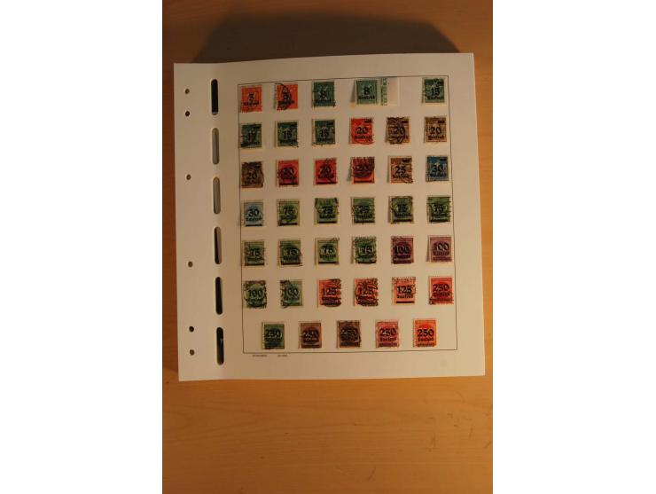 1872/1945, überwiegend gestempelte Sammlung mit vielen guten Werten, Sätzen und Blocks u.a. Block 2 gestempelt, (rep.), Fotoa