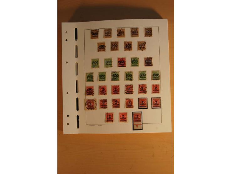 1872/1945, überwiegend gestempelte Sammlung mit vielen guten Werten, Sätzen und Blocks u.a. Block 2 gestempelt, (rep.), Fotoa