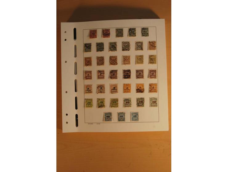 1872/1945, überwiegend gestempelte Sammlung mit vielen guten Werten, Sätzen und Blocks u.a. Block 2 gestempelt, (rep.), Fotoa