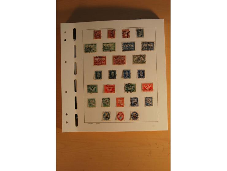 1872/1945, überwiegend gestempelte Sammlung mit vielen guten Werten, Sätzen und Blocks u.a. Block 2 gestempelt, (rep.), Fotoa