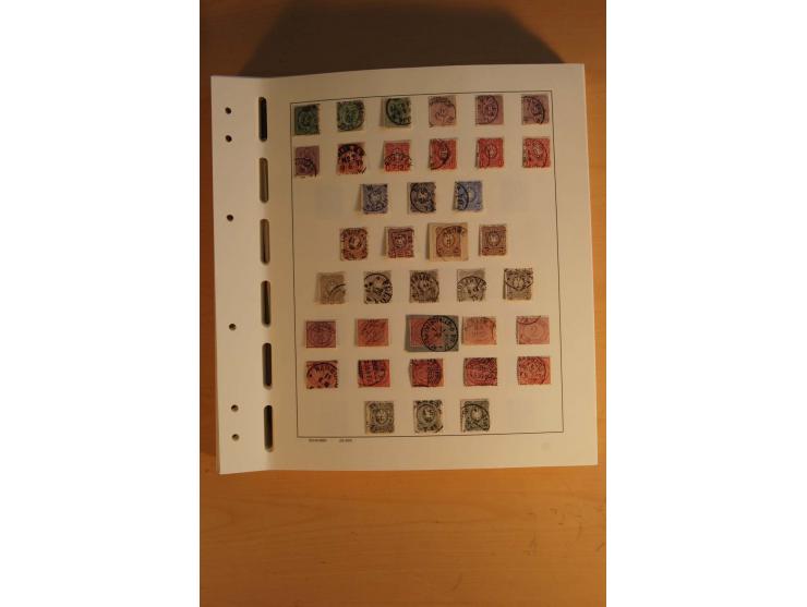 1872/1945, überwiegend gestempelte Sammlung mit vielen guten Werten, Sätzen und Blocks u.a. Block 2 gestempelt, (rep.), Fotoa