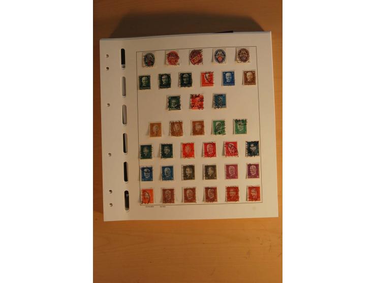 1872/1945, überwiegend gestempelte Sammlung mit vielen guten Werten, Sätzen und Blocks u.a. Block 2 gestempelt, (rep.), Fotoa