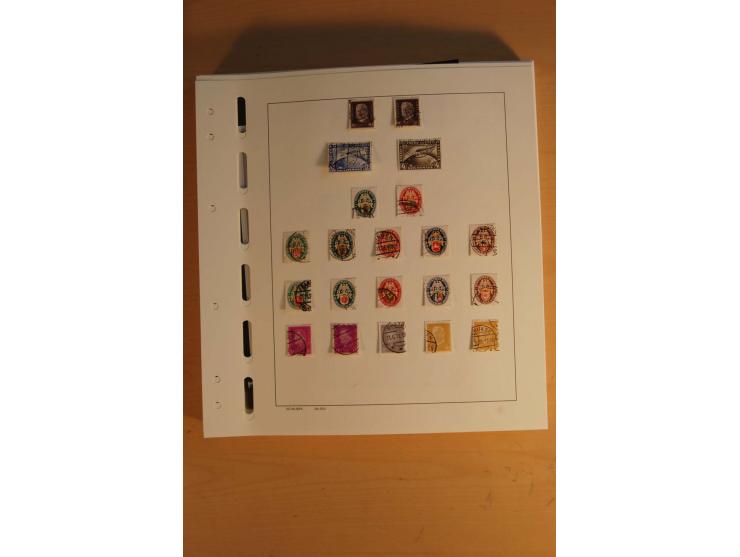 1872/1945, überwiegend gestempelte Sammlung mit vielen guten Werten, Sätzen und Blocks u.a. Block 2 gestempelt, (rep.), Fotoa