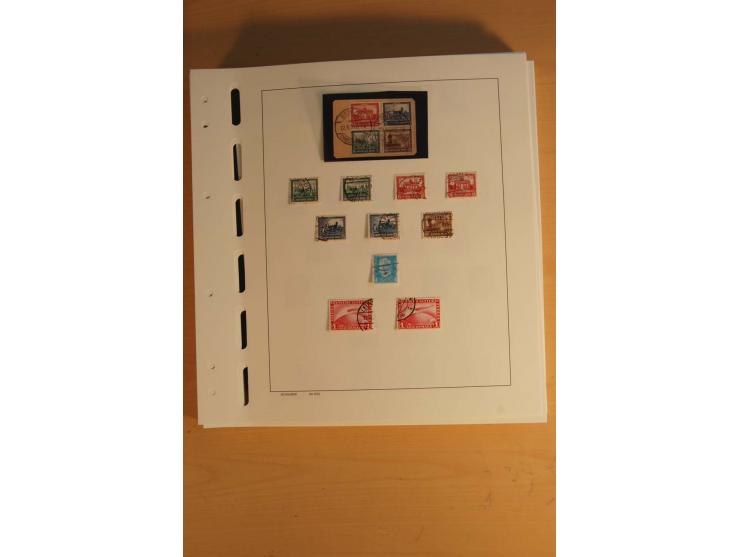 1872/1945, überwiegend gestempelte Sammlung mit vielen guten Werten, Sätzen und Blocks u.a. Block 2 gestempelt, (rep.), Fotoa