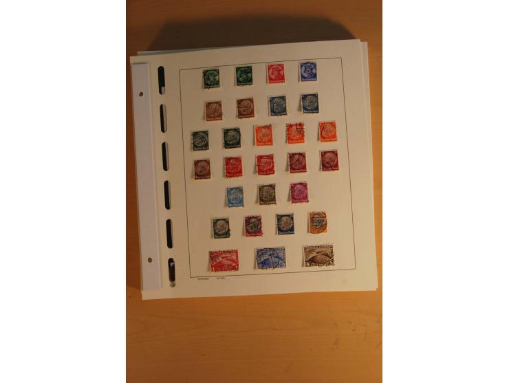 1872/1945, überwiegend gestempelte Sammlung mit vielen guten Werten, Sätzen und Blocks u.a. Block 2 gestempelt, (rep.), Fotoa