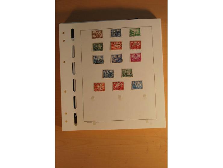 1872/1945, überwiegend gestempelte Sammlung mit vielen guten Werten, Sätzen und Blocks u.a. Block 2 gestempelt, (rep.), Fotoa
