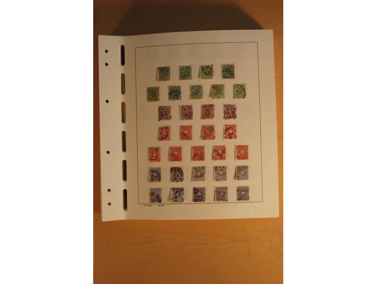 1872/1945, überwiegend gestempelte Sammlung mit vielen guten Werten, Sätzen und Blocks u.a. Block 2 gestempelt, (rep.), Fotoa