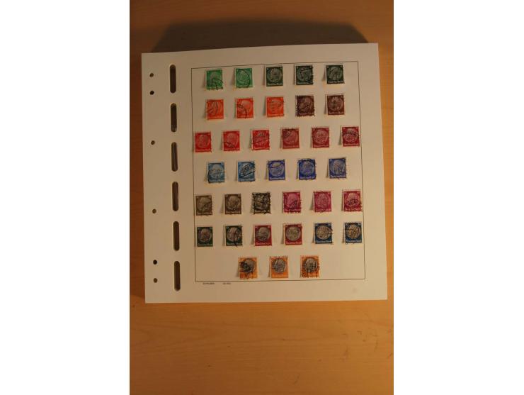 1872/1945, überwiegend gestempelte Sammlung mit vielen guten Werten, Sätzen und Blocks u.a. Block 2 gestempelt, (rep.), Fotoa