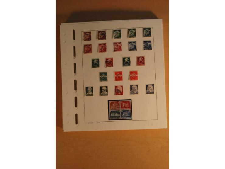 1872/1945, überwiegend gestempelte Sammlung mit vielen guten Werten, Sätzen und Blocks u.a. Block 2 gestempelt, (rep.), Fotoa