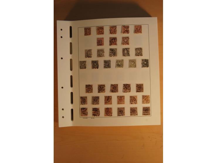 1872/1945, überwiegend gestempelte Sammlung mit vielen guten Werten, Sätzen und Blocks u.a. Block 2 gestempelt, (rep.), Fotoa