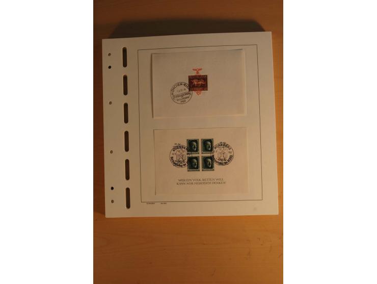 1872/1945, überwiegend gestempelte Sammlung mit vielen guten Werten, Sätzen und Blocks u.a. Block 2 gestempelt, (rep.), Fotoa