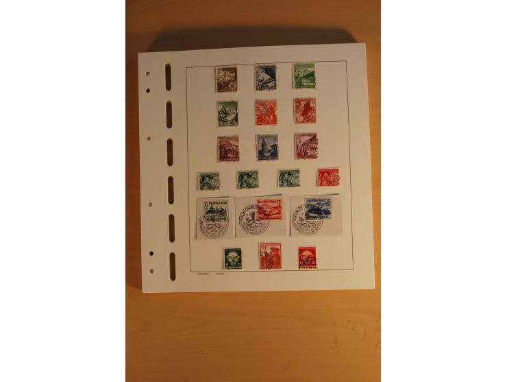 1872/1945, überwiegend gestempelte Sammlung mit vielen guten Werten, Sätzen und Blocks u.a. Block 2 gestempelt, (rep.), Fotoa