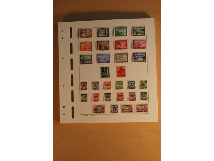 1872/1945, überwiegend gestempelte Sammlung mit vielen guten Werten, Sätzen und Blocks u.a. Block 2 gestempelt, (rep.), Fotoa