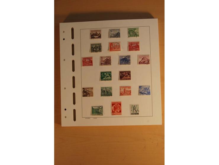 1872/1945, überwiegend gestempelte Sammlung mit vielen guten Werten, Sätzen und Blocks u.a. Block 2 gestempelt, (rep.), Fotoa