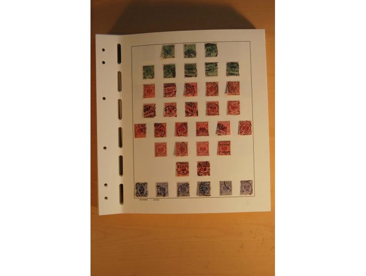 1872/1945, überwiegend gestempelte Sammlung mit vielen guten Werten, Sätzen und Blocks u.a. Block 2 gestempelt, (rep.), Fotoa