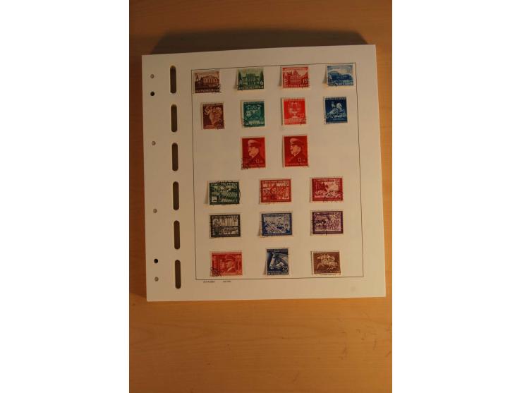 1872/1945, überwiegend gestempelte Sammlung mit vielen guten Werten, Sätzen und Blocks u.a. Block 2 gestempelt, (rep.), Fotoa