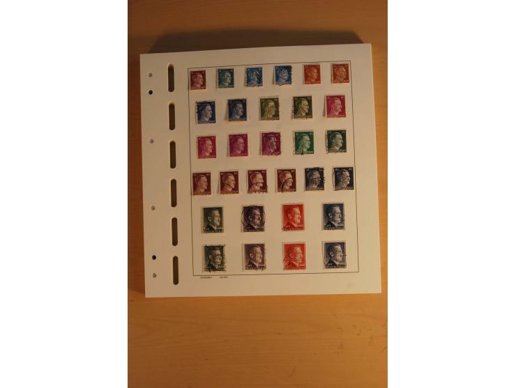 1872/1945, überwiegend gestempelte Sammlung mit vielen guten Werten, Sätzen und Blocks u.a. Block 2 gestempelt, (rep.), Fotoa
