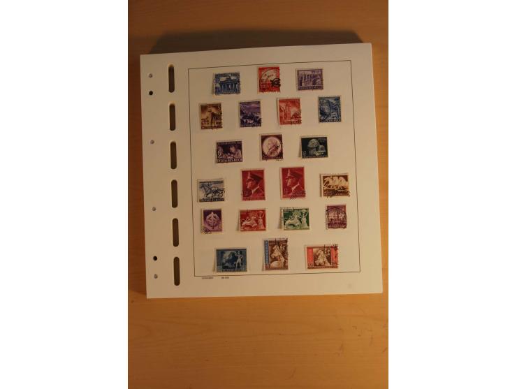 1872/1945, überwiegend gestempelte Sammlung mit vielen guten Werten, Sätzen und Blocks u.a. Block 2 gestempelt, (rep.), Fotoa