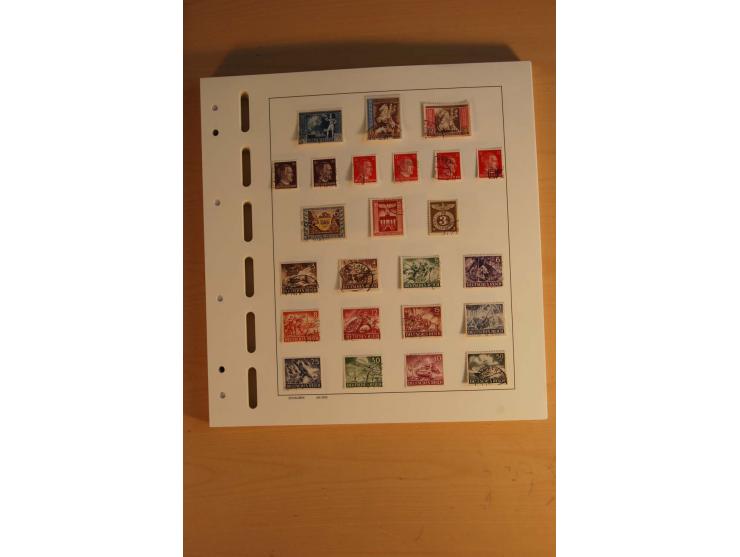 1872/1945, überwiegend gestempelte Sammlung mit vielen guten Werten, Sätzen und Blocks u.a. Block 2 gestempelt, (rep.), Fotoa