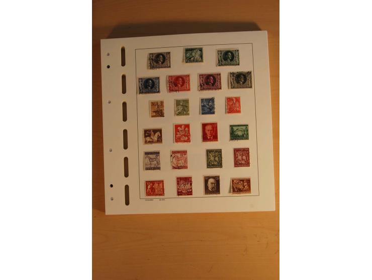 1872/1945, überwiegend gestempelte Sammlung mit vielen guten Werten, Sätzen und Blocks u.a. Block 2 gestempelt, (rep.), Fotoa