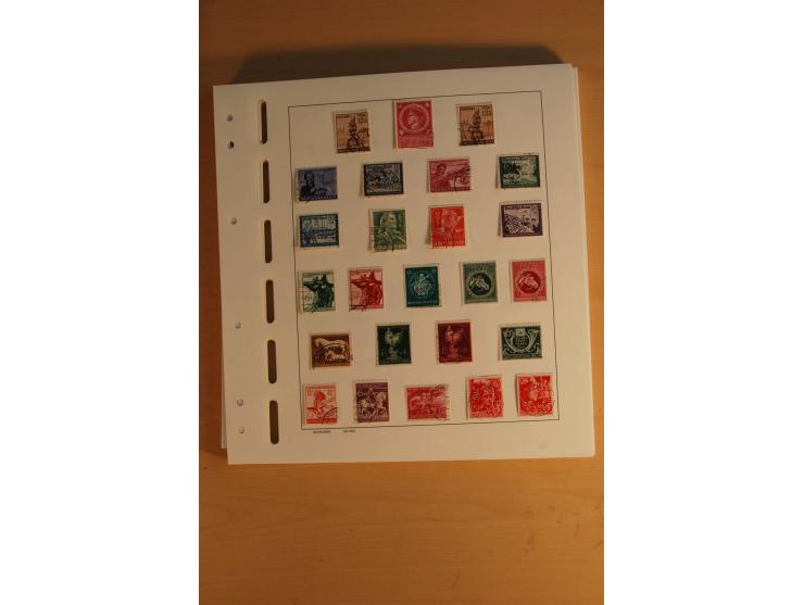 1872/1945, überwiegend gestempelte Sammlung mit vielen guten Werten, Sätzen und Blocks u.a. Block 2 gestempelt, (rep.), Fotoa