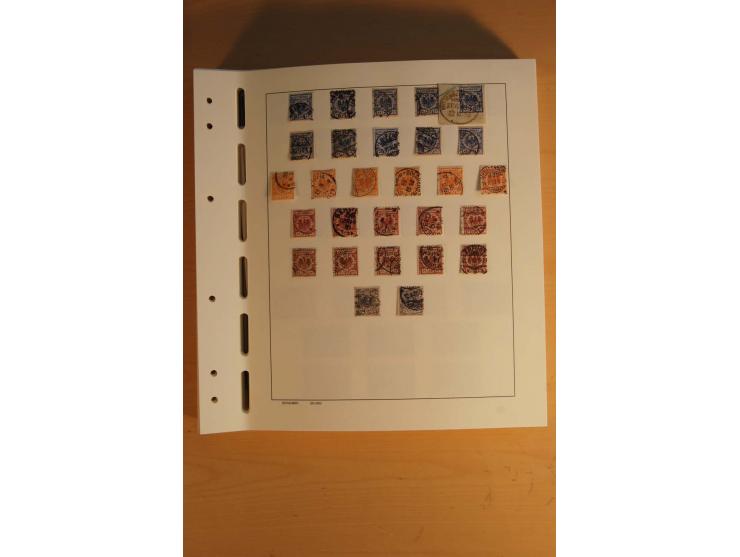 1872/1945, überwiegend gestempelte Sammlung mit vielen guten Werten, Sätzen und Blocks u.a. Block 2 gestempelt, (rep.), Fotoa