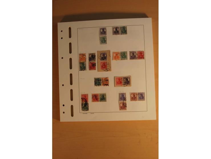 1872/1945, überwiegend gestempelte Sammlung mit vielen guten Werten, Sätzen und Blocks u.a. Block 2 gestempelt, (rep.), Fotoa