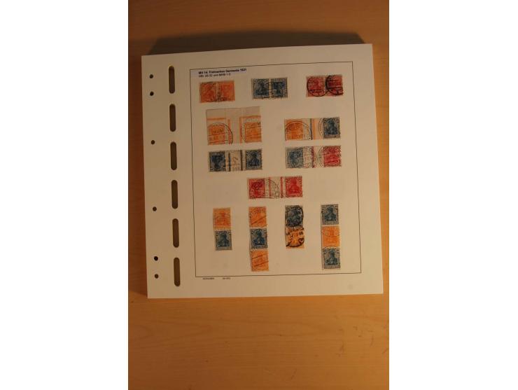 1872/1945, überwiegend gestempelte Sammlung mit vielen guten Werten, Sätzen und Blocks u.a. Block 2 gestempelt, (rep.), Fotoa