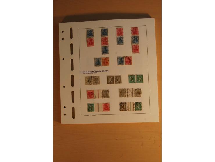 1872/1945, überwiegend gestempelte Sammlung mit vielen guten Werten, Sätzen und Blocks u.a. Block 2 gestempelt, (rep.), Fotoa