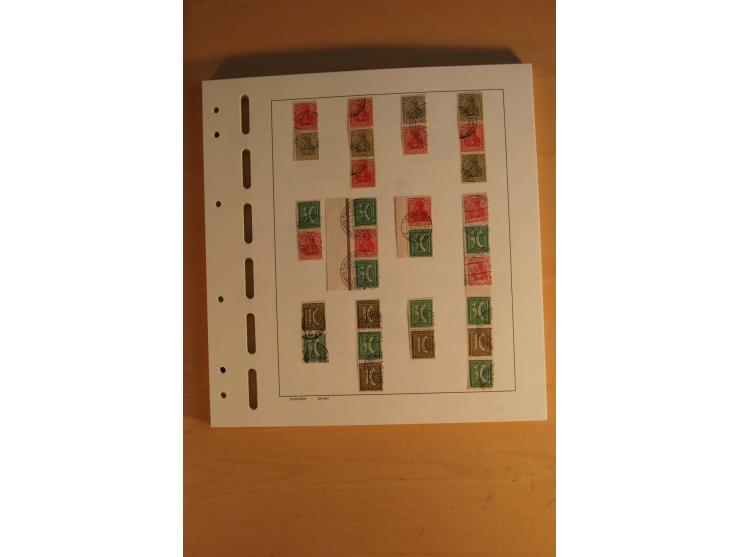 1872/1945, überwiegend gestempelte Sammlung mit vielen guten Werten, Sätzen und Blocks u.a. Block 2 gestempelt, (rep.), Fotoa