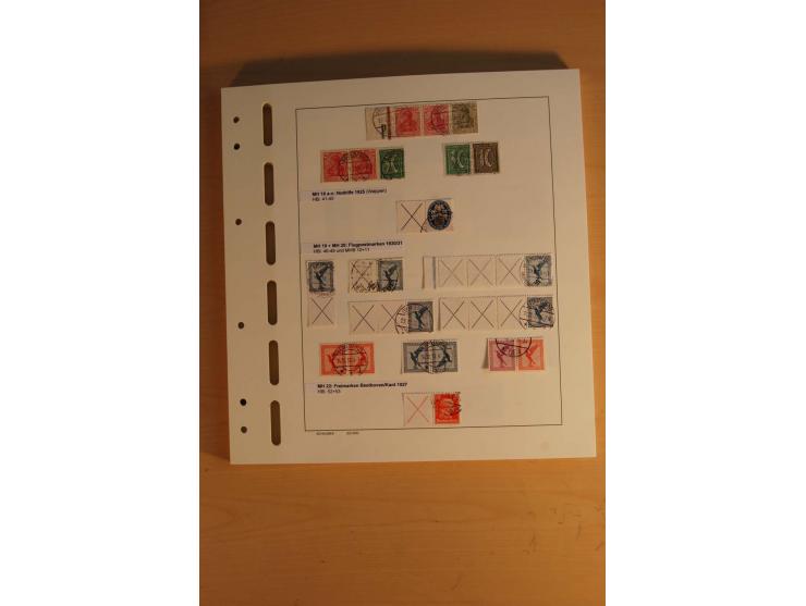 1872/1945, überwiegend gestempelte Sammlung mit vielen guten Werten, Sätzen und Blocks u.a. Block 2 gestempelt, (rep.), Fotoa