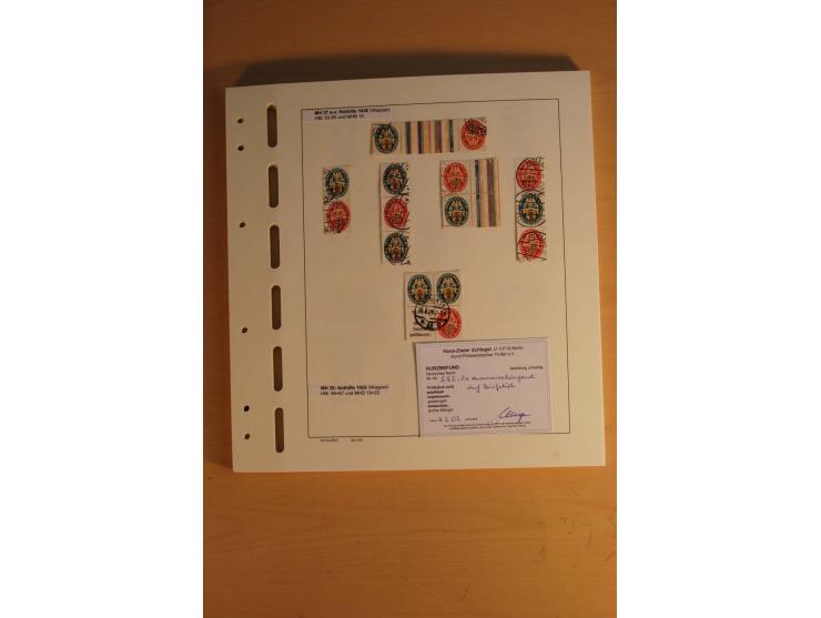 1872/1945, überwiegend gestempelte Sammlung mit vielen guten Werten, Sätzen und Blocks u.a. Block 2 gestempelt, (rep.), Fotoa