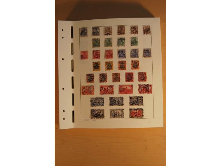1872/1945, überwiegend gestempelte Sammlung mit vielen guten Werten, Sätzen und Blocks u.a. Block 2 gestempelt, (rep.), Fotoa