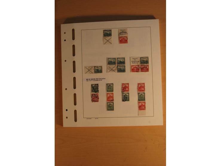 1872/1945, überwiegend gestempelte Sammlung mit vielen guten Werten, Sätzen und Blocks u.a. Block 2 gestempelt, (rep.), Fotoa