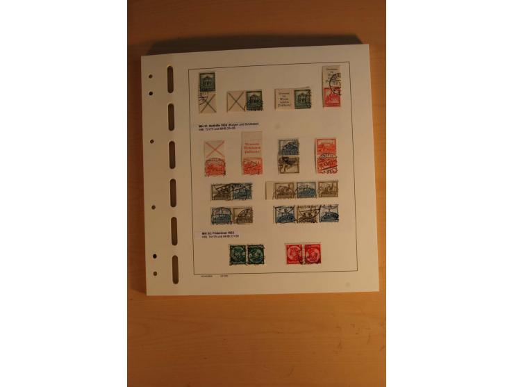 1872/1945, überwiegend gestempelte Sammlung mit vielen guten Werten, Sätzen und Blocks u.a. Block 2 gestempelt, (rep.), Fotoa