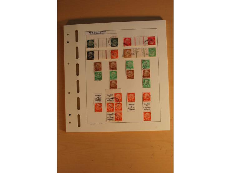 1872/1945, überwiegend gestempelte Sammlung mit vielen guten Werten, Sätzen und Blocks u.a. Block 2 gestempelt, (rep.), Fotoa