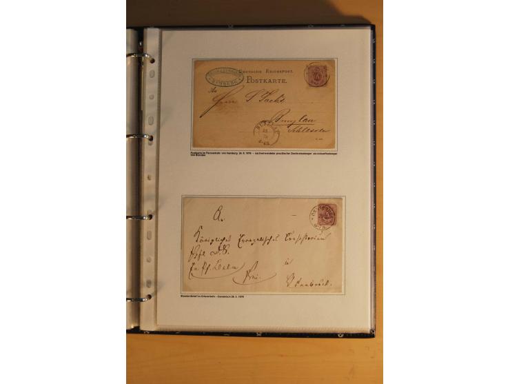 1872/1932, gestempelte Sammlung mit Mi.-Nr. 24 (Fotoattest Hennies BPP), 28 (Fotoattest Sommer BPP), Bl.1 etc., dabei auch et