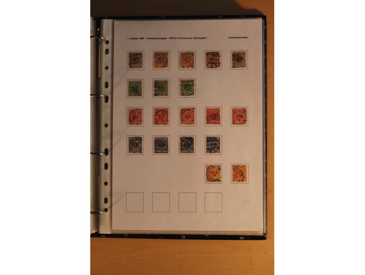 1872/1932, gestempelte Sammlung mit Mi.-Nr. 24 (Fotoattest Hennies BPP), 28 (Fotoattest Sommer BPP), Bl.1 etc., dabei auch et