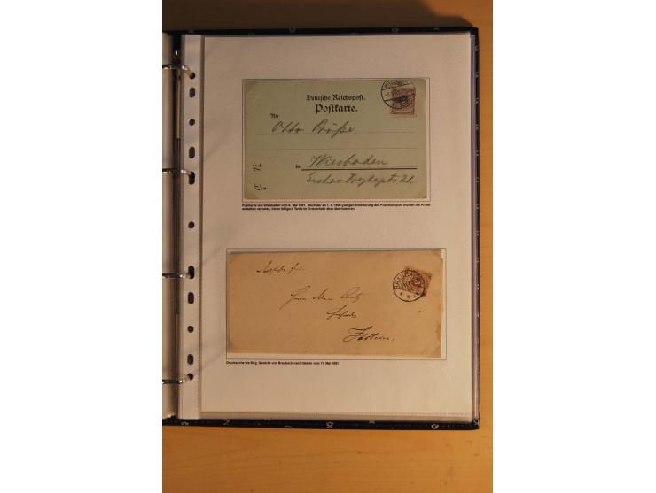 1872/1932, gestempelte Sammlung mit Mi.-Nr. 24 (Fotoattest Hennies BPP), 28 (Fotoattest Sommer BPP), Bl.1 etc., dabei auch et