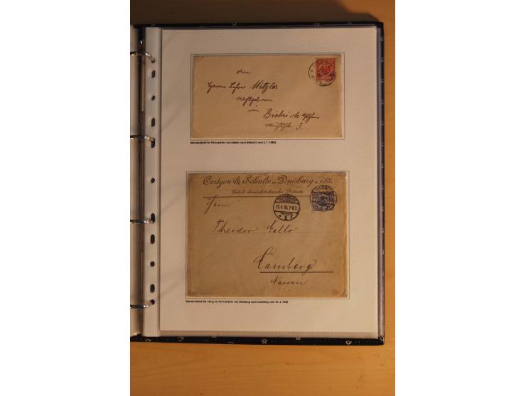 1872/1932, gestempelte Sammlung mit Mi.-Nr. 24 (Fotoattest Hennies BPP), 28 (Fotoattest Sommer BPP), Bl.1 etc., dabei auch et