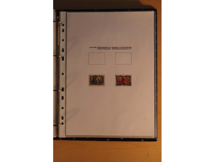 1872/1932, gestempelte Sammlung mit Mi.-Nr. 24 (Fotoattest Hennies BPP), 28 (Fotoattest Sommer BPP), Bl.1 etc., dabei auch et