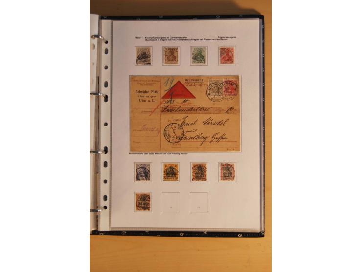 1872/1932, gestempelte Sammlung mit Mi.-Nr. 24 (Fotoattest Hennies BPP), 28 (Fotoattest Sommer BPP), Bl.1 etc., dabei auch et