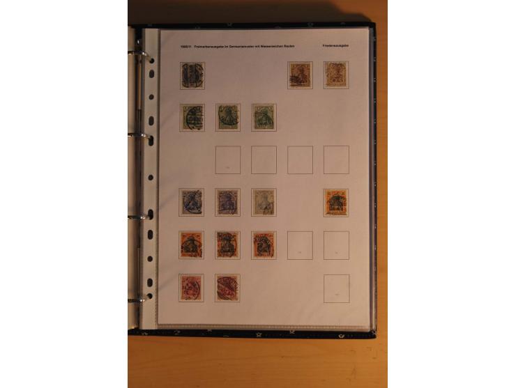 1872/1932, gestempelte Sammlung mit Mi.-Nr. 24 (Fotoattest Hennies BPP), 28 (Fotoattest Sommer BPP), Bl.1 etc., dabei auch et