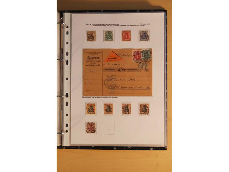 1872/1932, gestempelte Sammlung mit Mi.-Nr. 24 (Fotoattest Hennies BPP), 28 (Fotoattest Sommer BPP), Bl.1 etc., dabei auch et