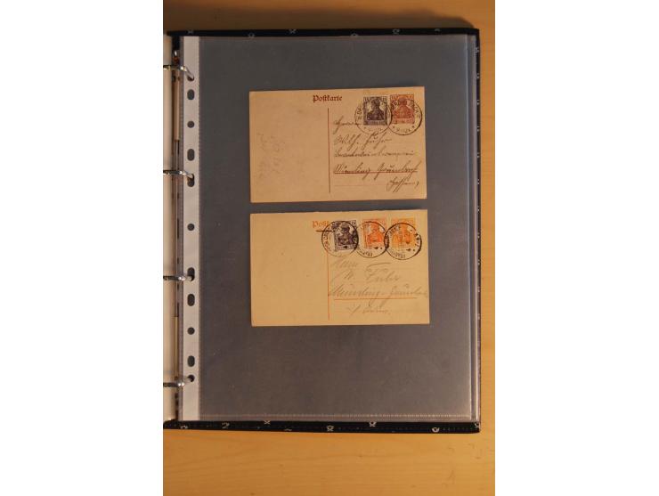 1872/1932, gestempelte Sammlung mit Mi.-Nr. 24 (Fotoattest Hennies BPP), 28 (Fotoattest Sommer BPP), Bl.1 etc., dabei auch et