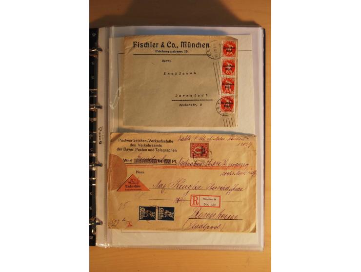 1872/1932, gestempelte Sammlung mit Mi.-Nr. 24 (Fotoattest Hennies BPP), 28 (Fotoattest Sommer BPP), Bl.1 etc., dabei auch et