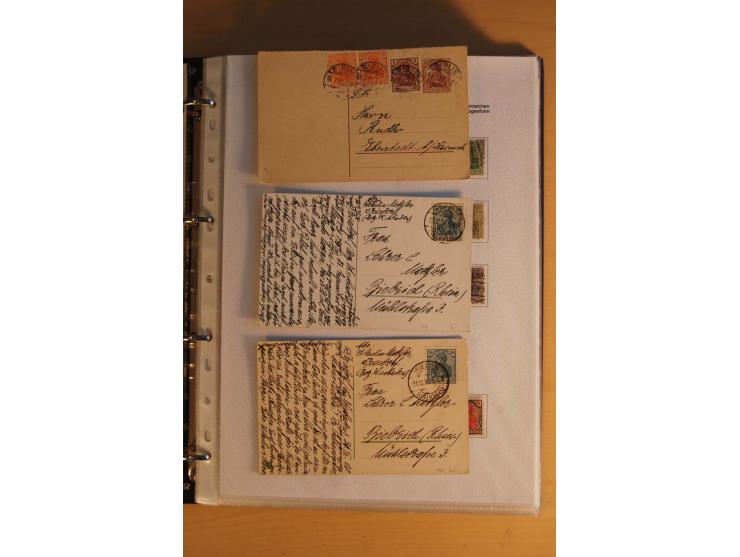 1872/1932, gestempelte Sammlung mit Mi.-Nr. 24 (Fotoattest Hennies BPP), 28 (Fotoattest Sommer BPP), Bl.1 etc., dabei auch et